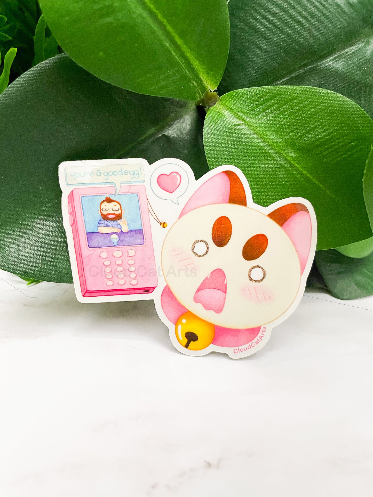 You're A Good Egg - Bee & Puppy Cat - Vinyl Sticker