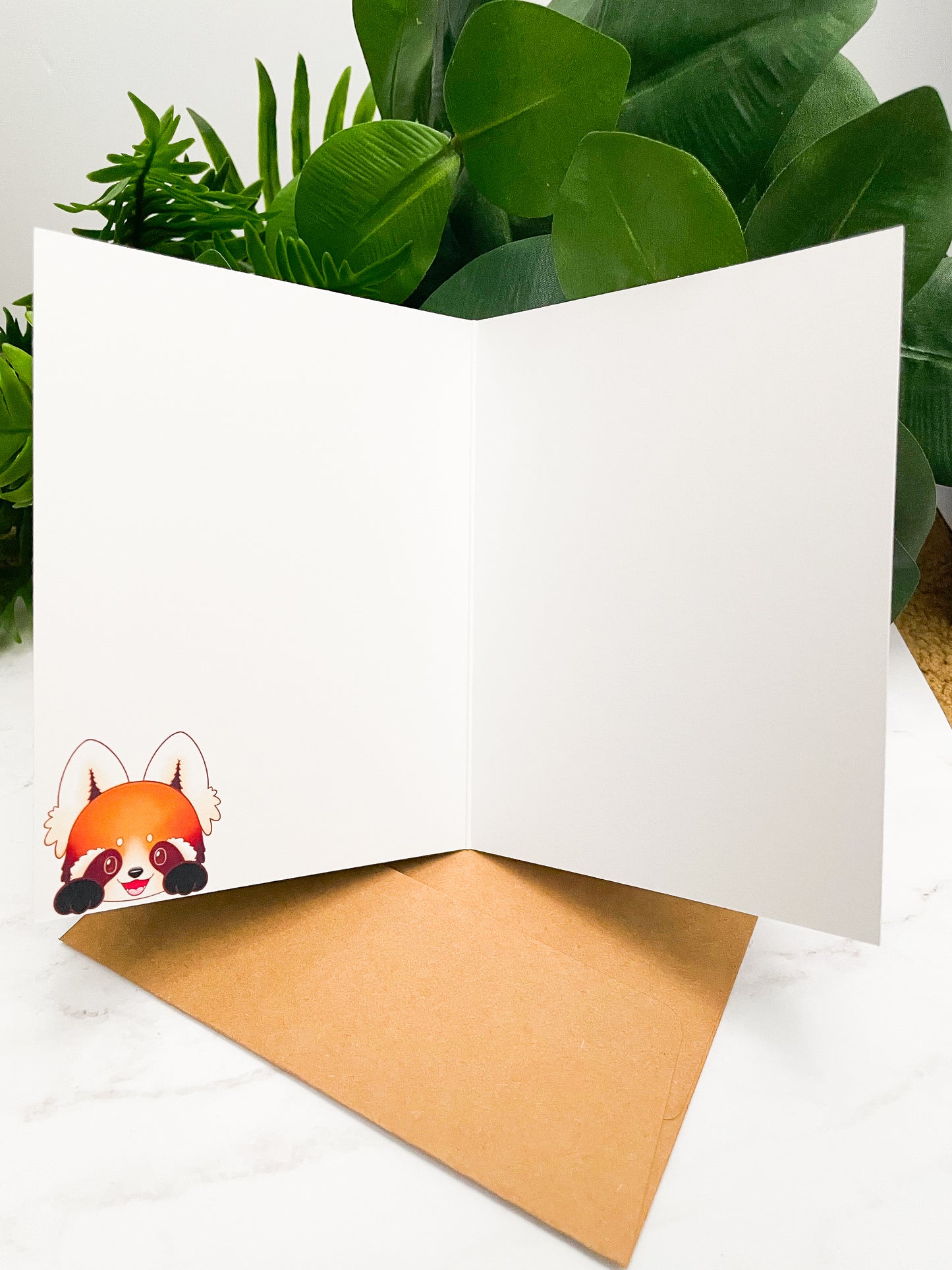 Hey! - Hello Red Panda Greeting Card