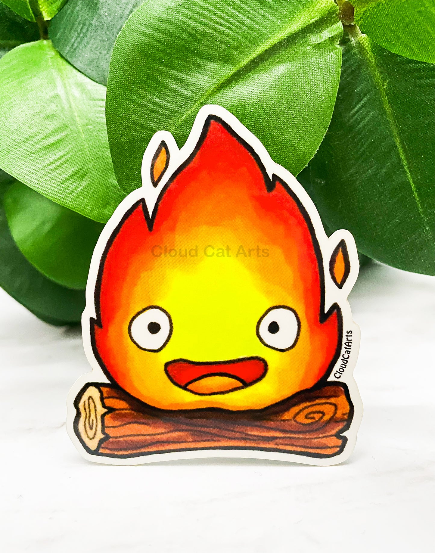 I Like Your Spark - Calcifer Fire - Vinyl Sticker