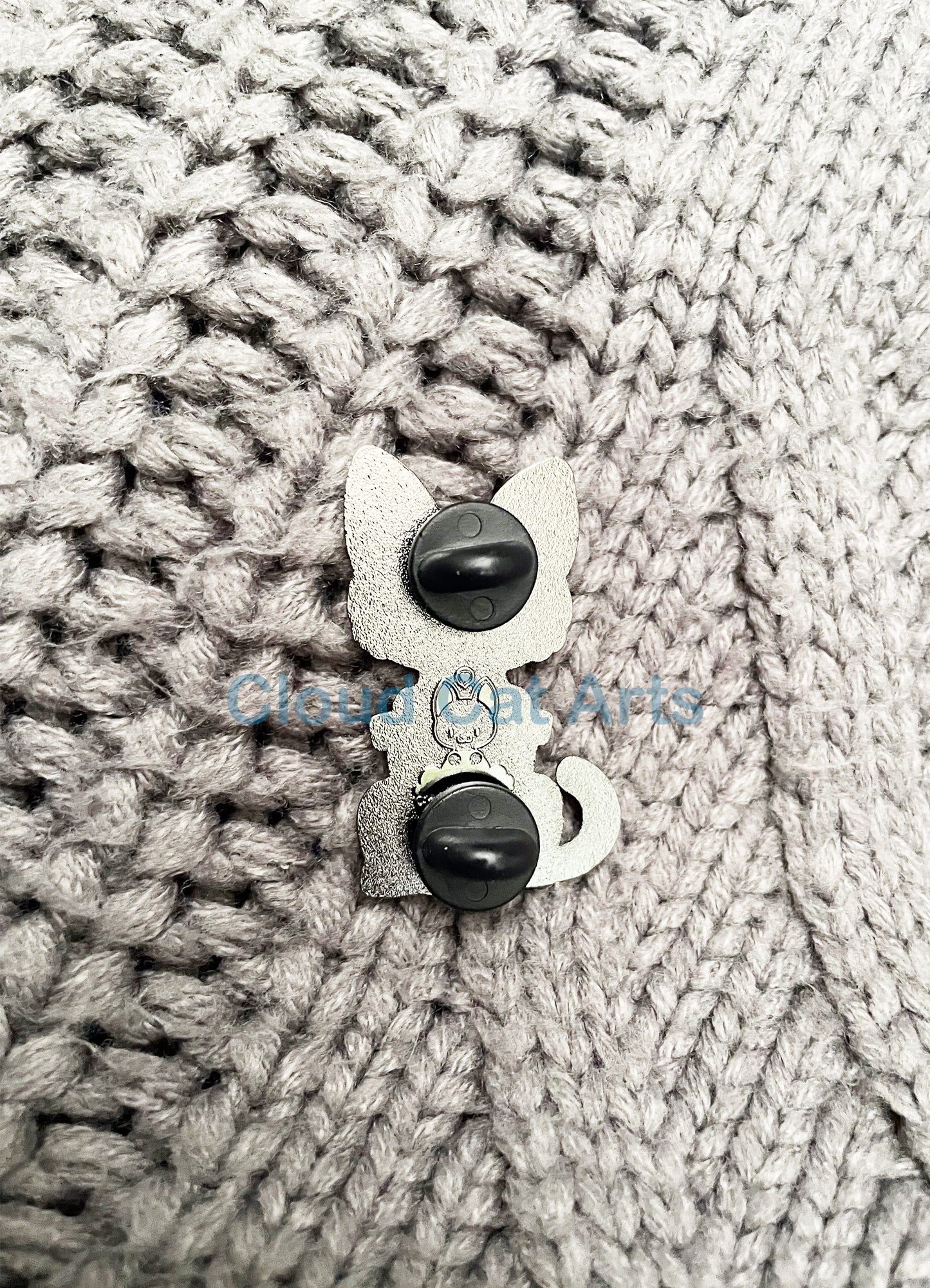 Strawberry Boba Tea Cat - Hard Enamel Pin