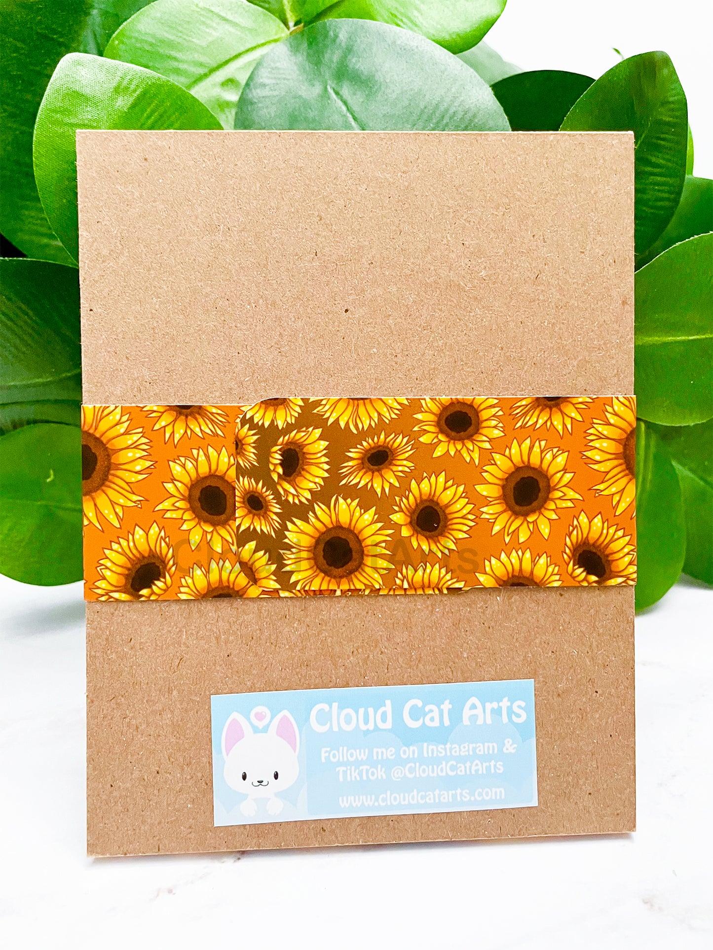 Sunflower Sunshine - Garden Plant - Grid Notepad