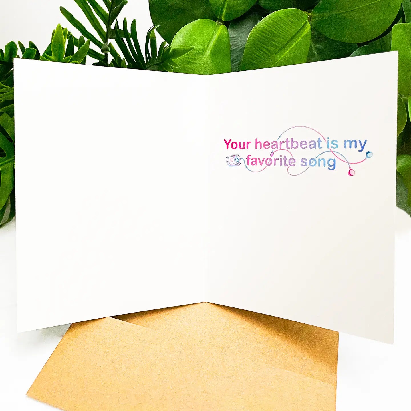 Kitty Tunes - Cute Cat Couple Greeting Card