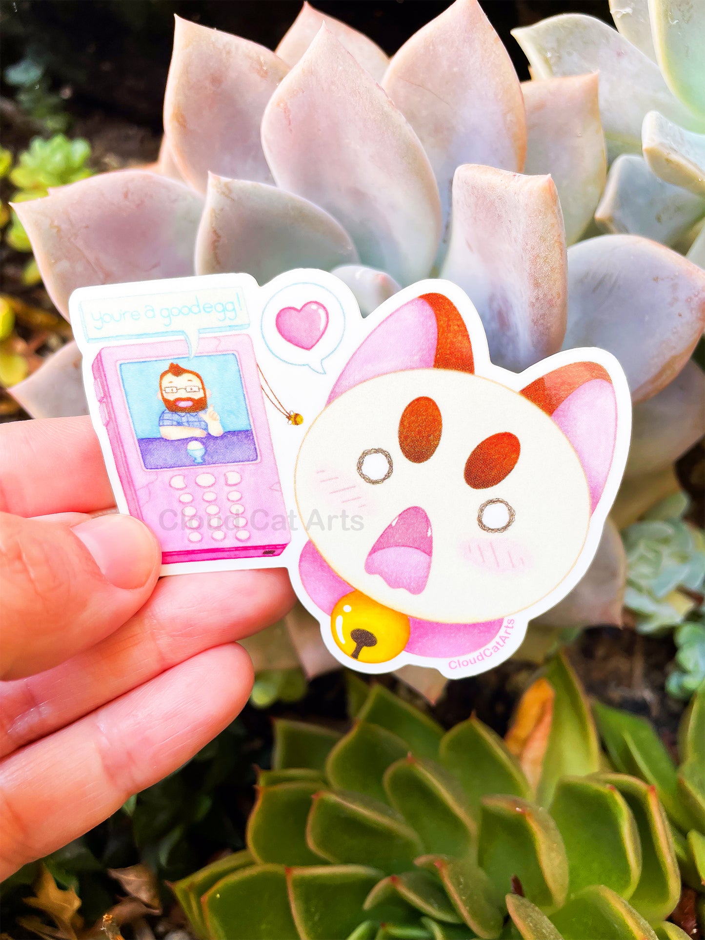 You're A Good Egg - Bee & Puppy Cat - Vinyl Sticker