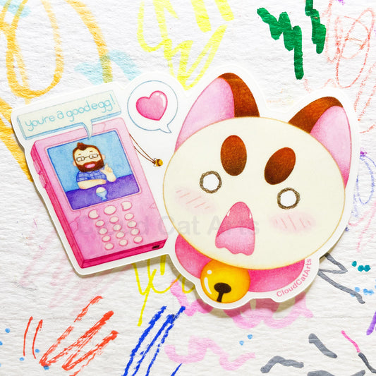 You're A Good Egg - Bee & Puppy Cat - Vinyl Sticker