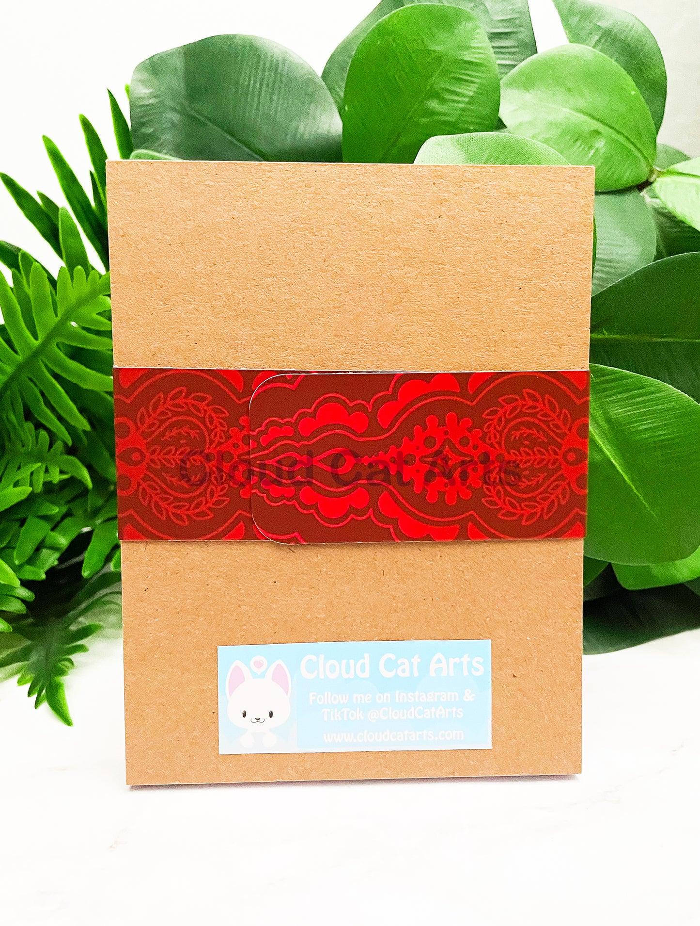 Holly Jolly Holiday - Christmas Reindeer - Lined Notepad