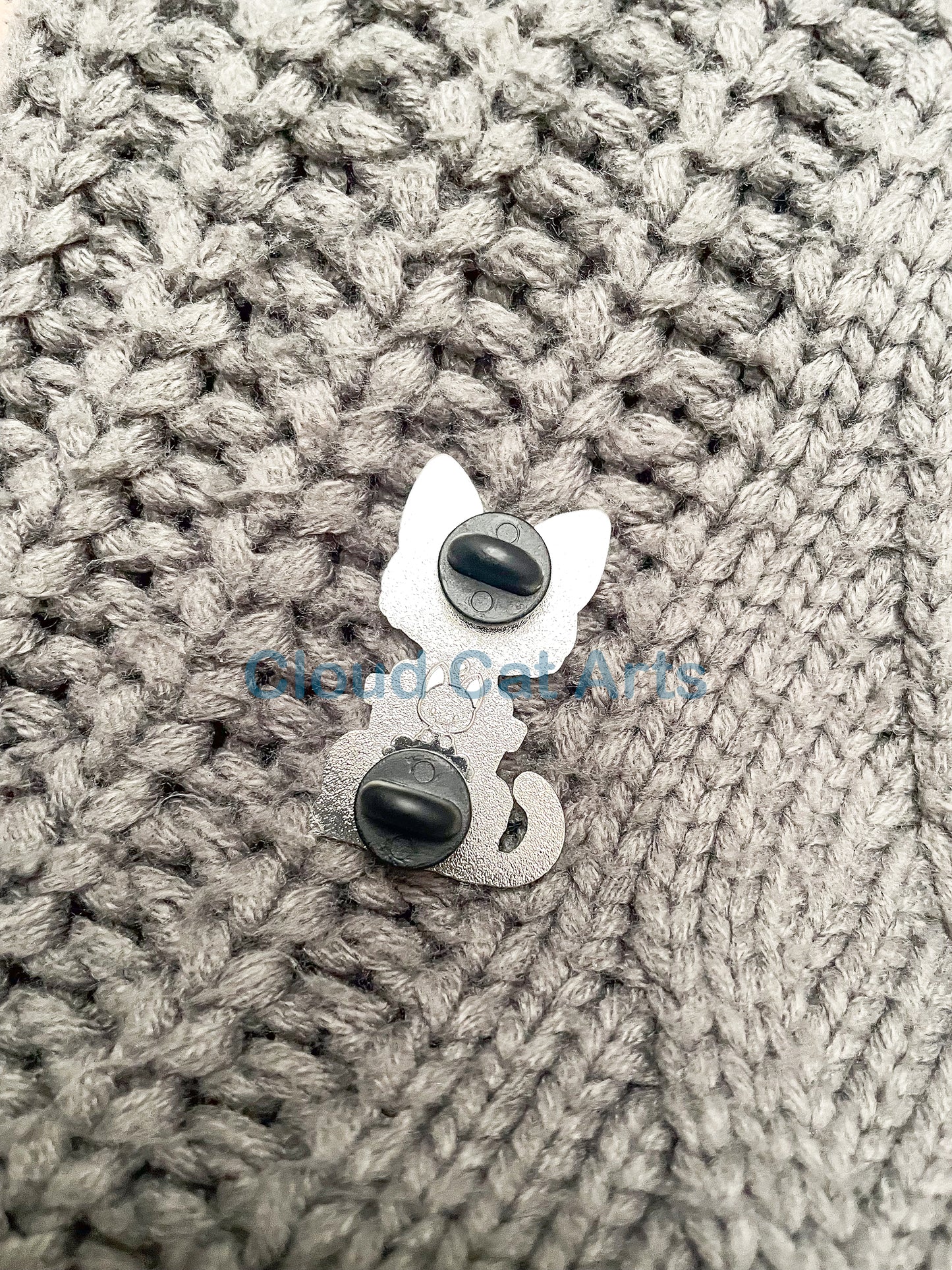 Milk Tea Boba Kitty - Black Cat - Hard Enamel Pin