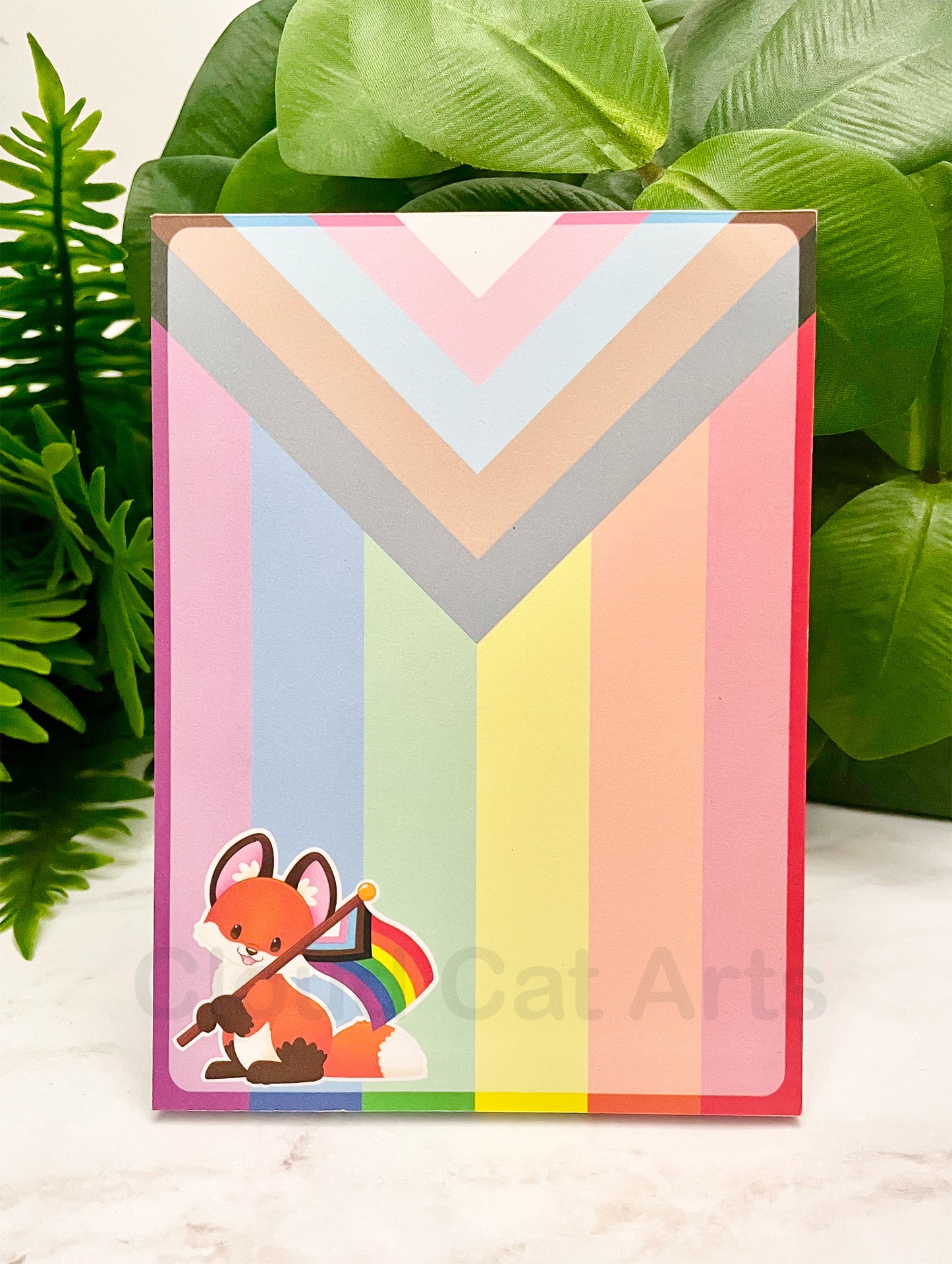Happy Pride Fox - LGBT - Notepad