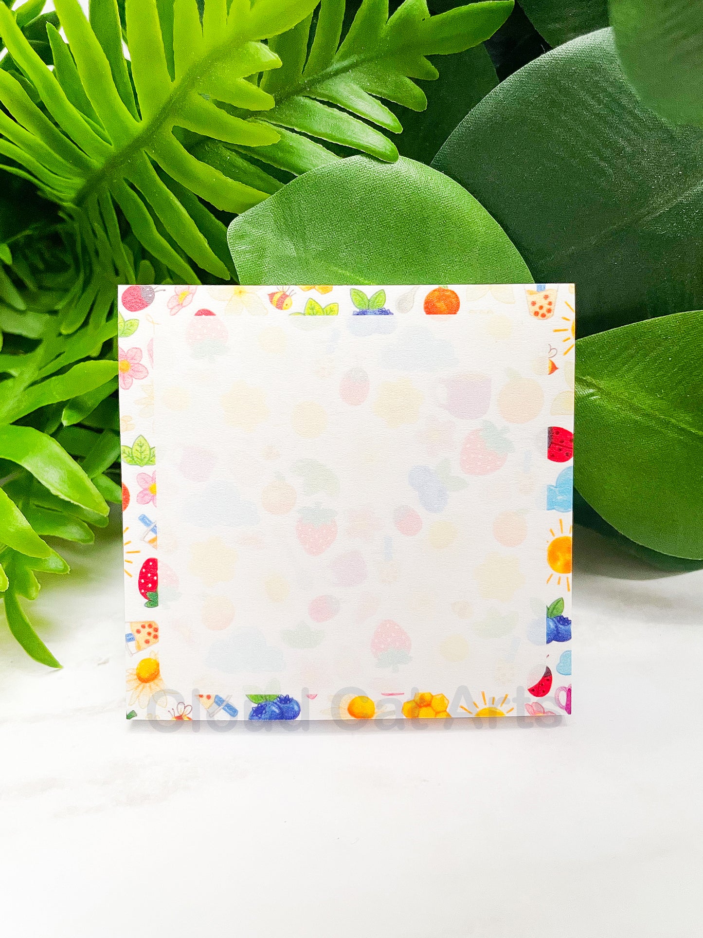 Tea House - Fruit Boba - Sticky Notepad