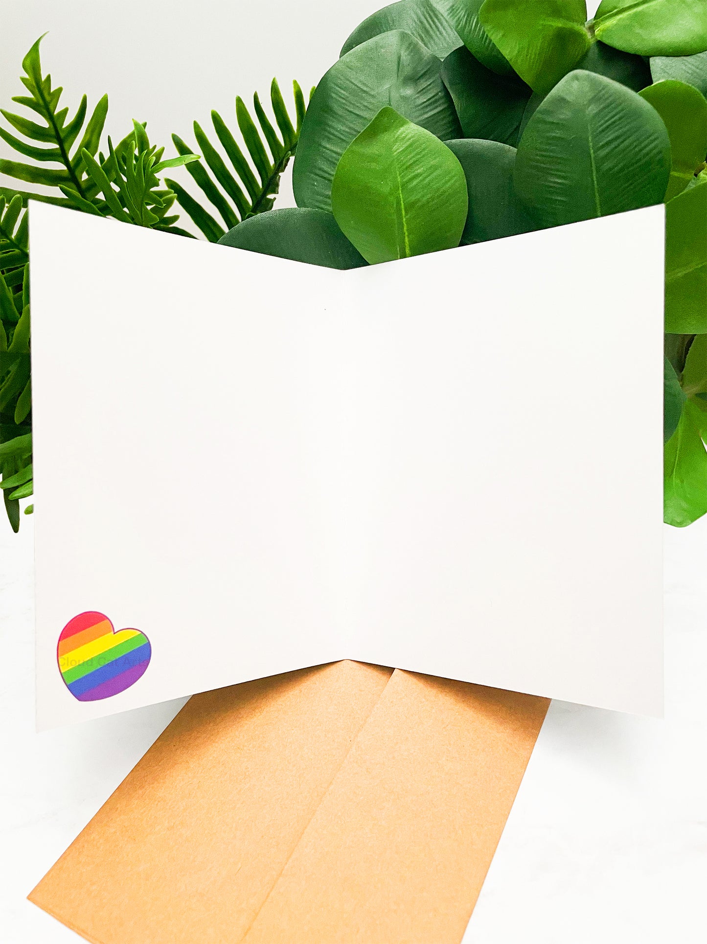 LGBT Pride (Gay) - Be Brave - Encouragement Greeting Card