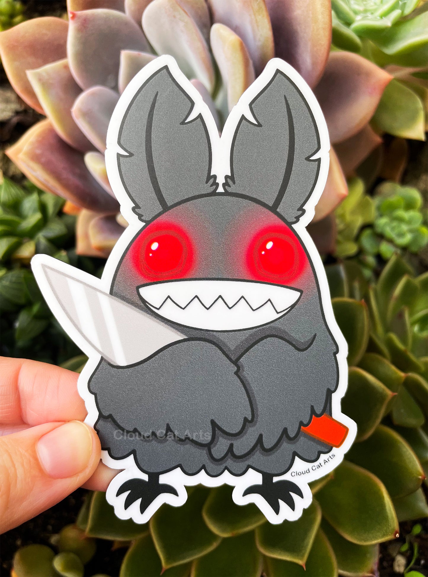 Mothman - Cute Cryptid Magnet