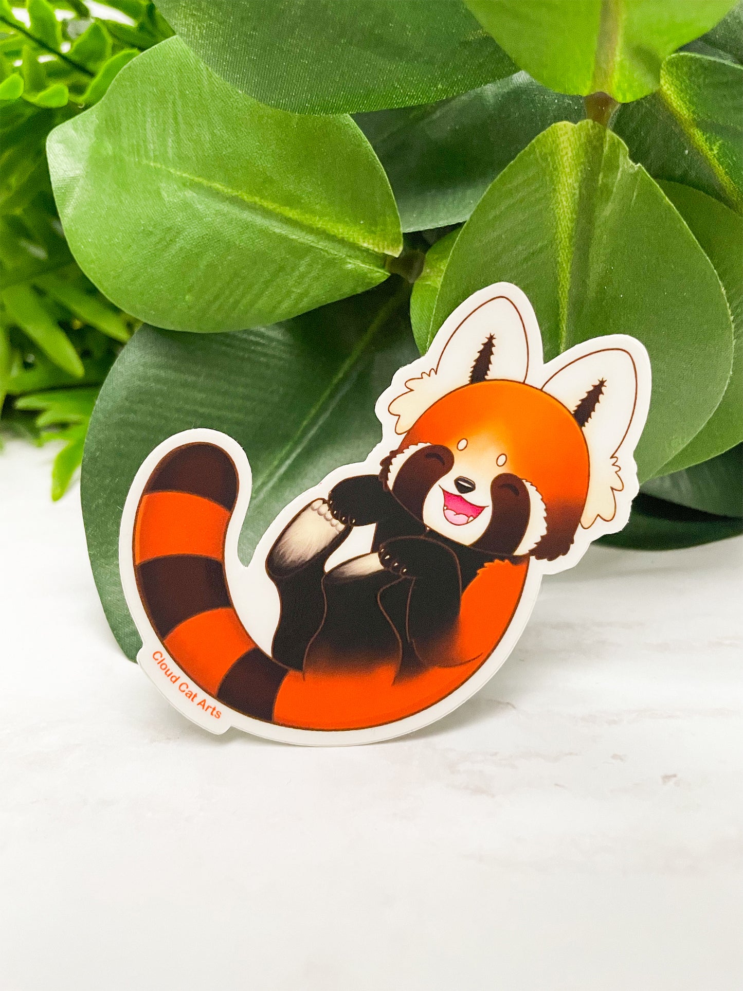 Red Panda Peets - Cute Animal - Vinyl Sticker